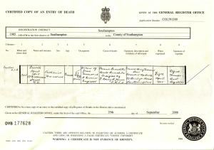 catherine townsend fielder death 1905