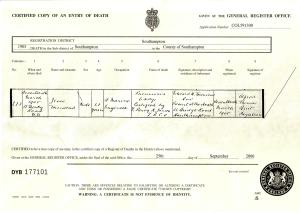 Jesse Townsend 1843-1905 death