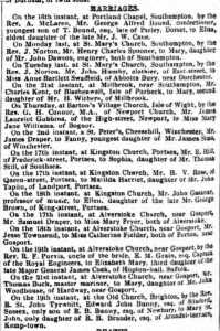 Jesse Townsend Marriage Announcement