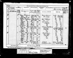 1881 Census - Harry G Pearce