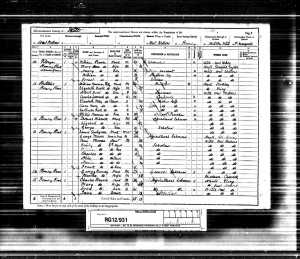1891 Census - Harry Pearce