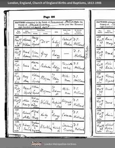 Richard Arthur Kirby, Baptism