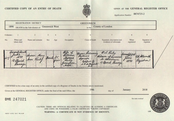 wrong Death Certificate