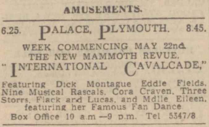 26 May 1939 - Western Morning News - Plymouth