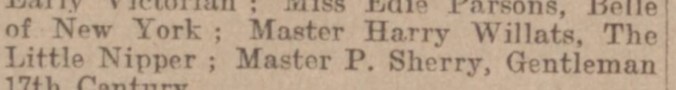 Harry Richard Thomas Willats, Newspaper Article.