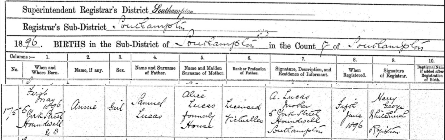 The Life Of Alice Southwell 1861-1889 – Part 2. | Intwined